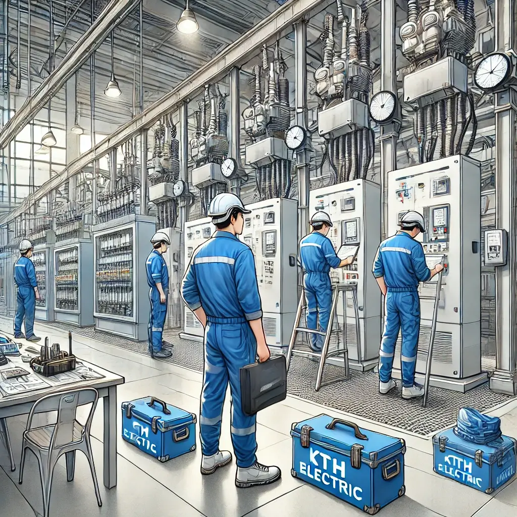 Curated visual reference: Picture Idea: Industrial Electrical System Maintenance Service