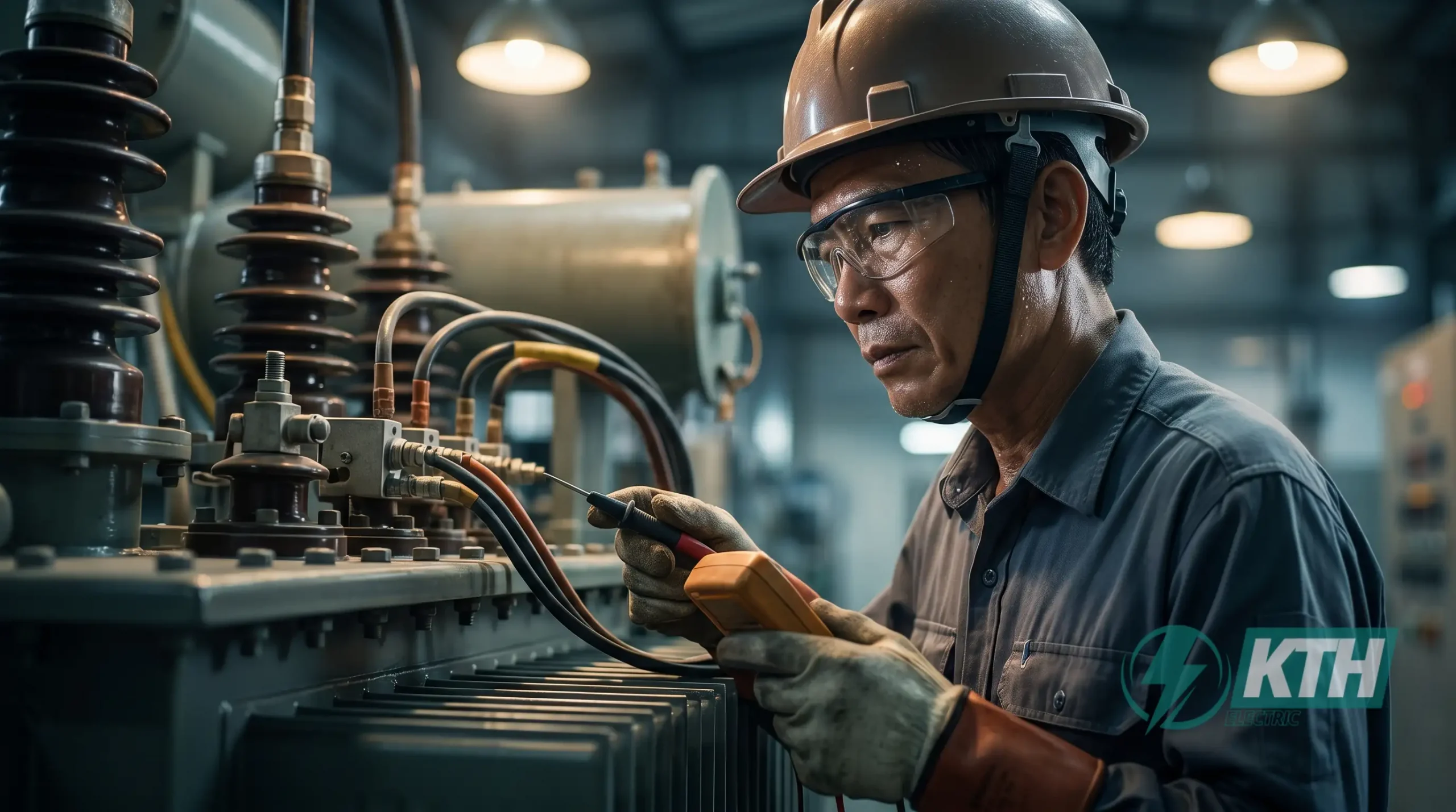 Electrical Substation Construction Cambodia: Top EPC Guide 3 High-voltage transformer installation process and SCADA integration electrical grid Cambodia.