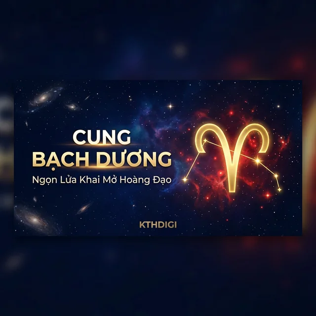 Cung Bạch Dương ♈ – Dũng Cảm · Mãnh Liệt · Tiên Phong | Chiêm Tinh Học KTHDIGI