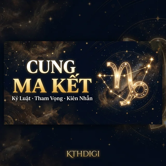 Cung Ma Kết ♑ – Kỷ Luật · Tham Vọng · Kiên Nhẫn | Chiêm Tinh Học KTHDIGI