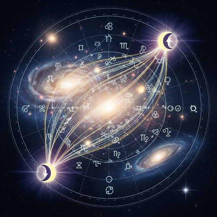 Nghiệp Quả Trong Chiêm Tinh Học: Hành Trình Linh Hồn Qua La Hầu, Kế Đô và Chiron