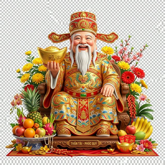 Tượng Thần Tài Ông Địa
