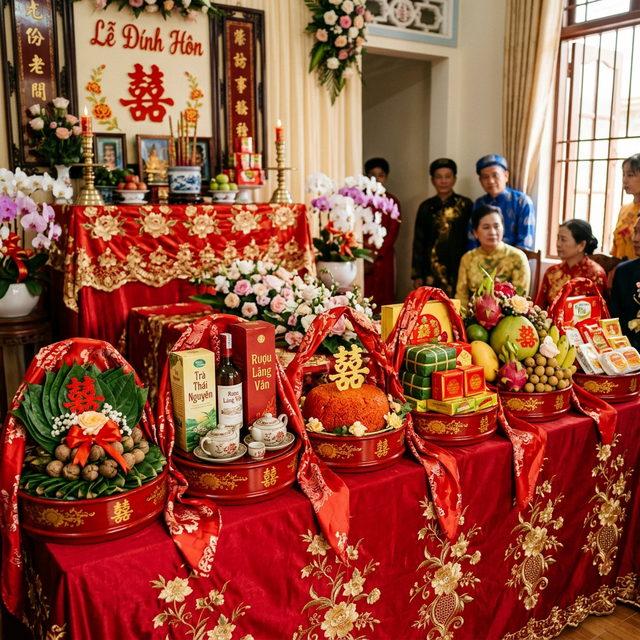 Mâm quả cưới hỏi