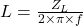 L = \frac{Z_L}{2 \times \pi \times f}
