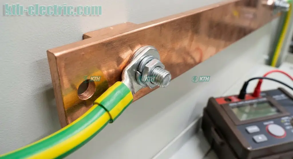 Điểm đấu nối tiếp địa chuẩn IEC