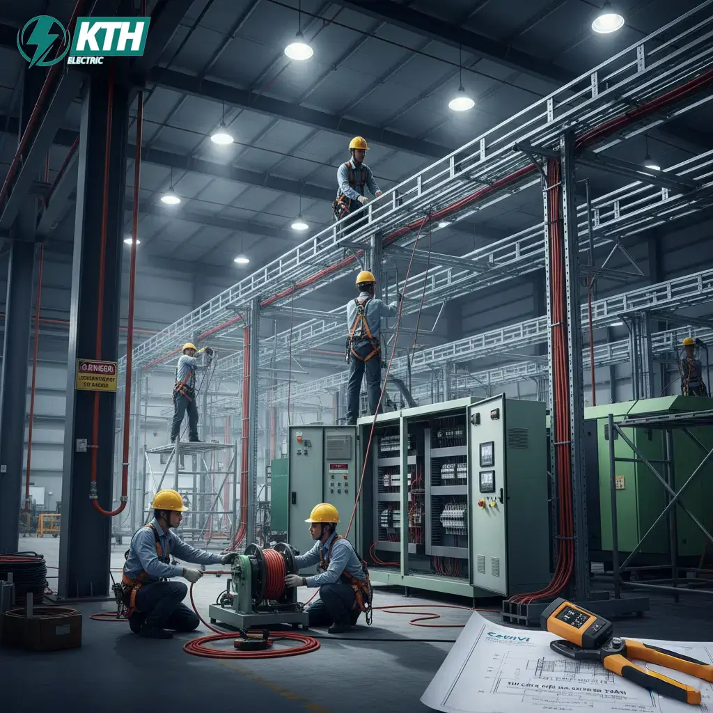 Thi Công Điện Nhà Xưởng