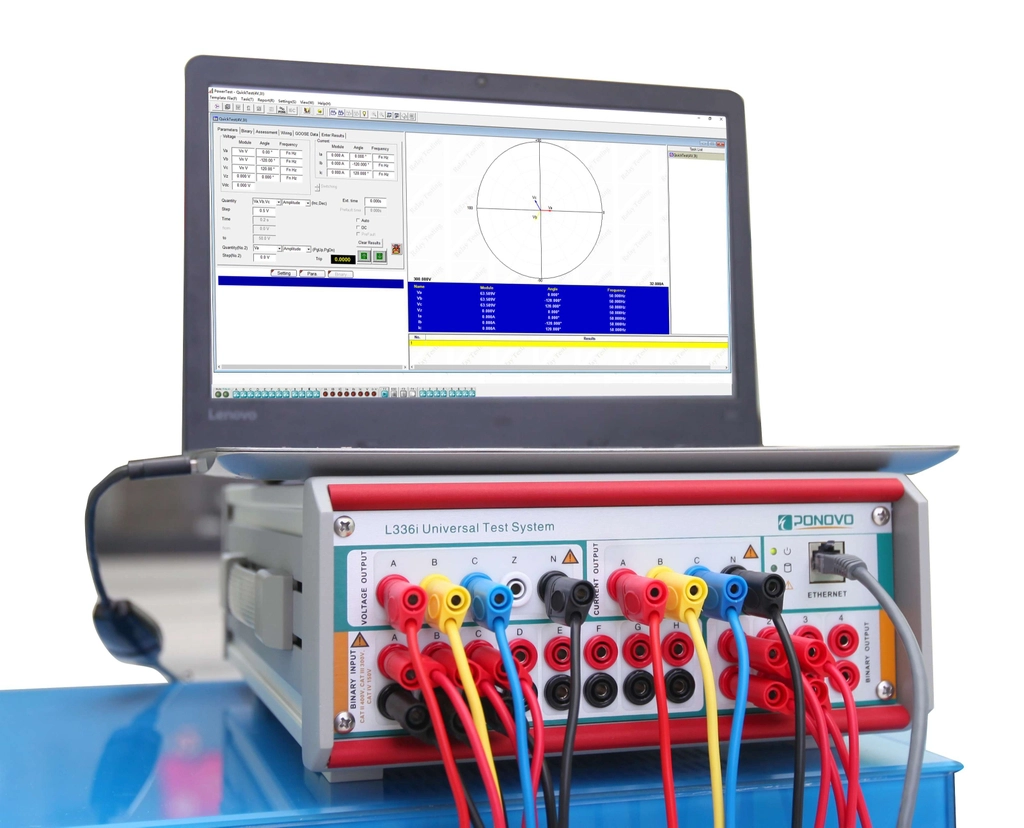 Dịch Vụ Thử Nghiệm Relay (A-Z): Quy Trình, Thiết Bị (Omicron, Megger) & Báo Giá 1 Thiết bị thí nghiệm relay 3 pha PONOVO L336i-E | EKIT Việt Nam
