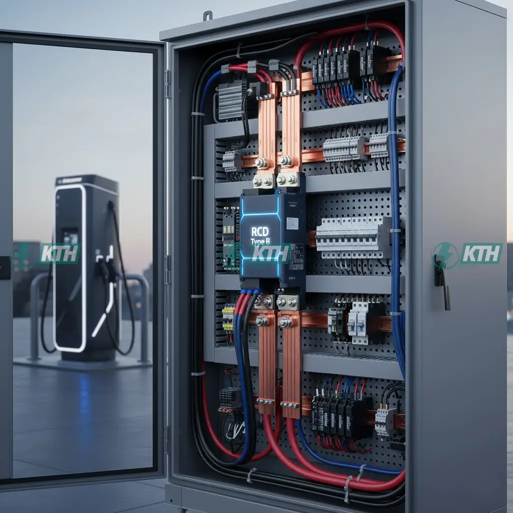 RCD Type B cho Sạc DC Nhanh