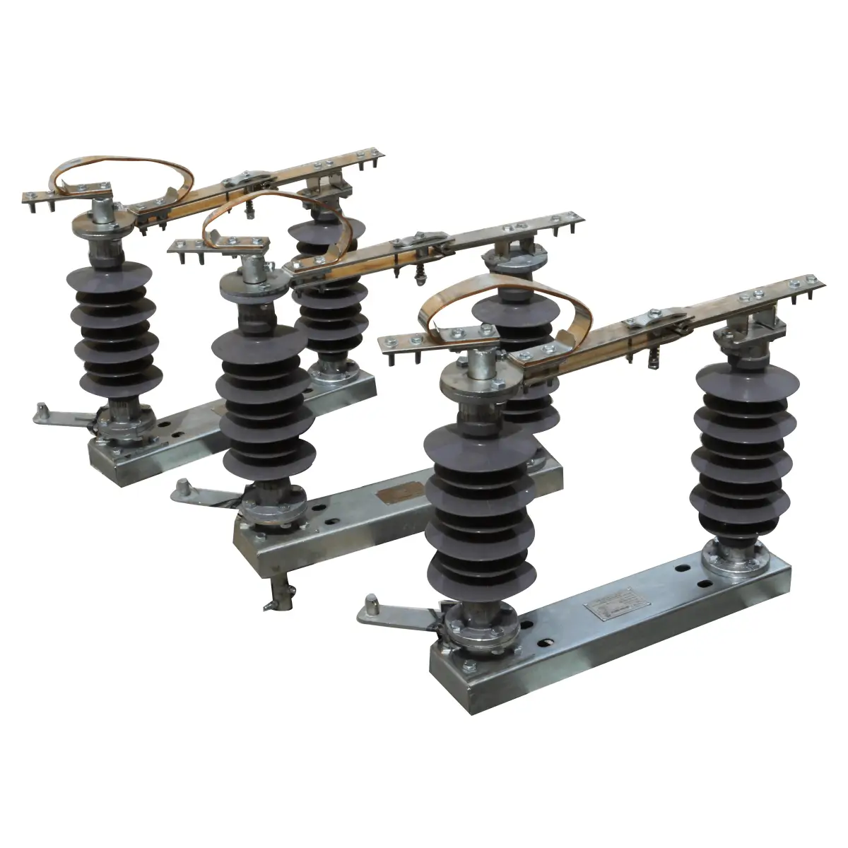 Hình ảnh minh họa cấu tạo chi tiết của cầu dao cách ly