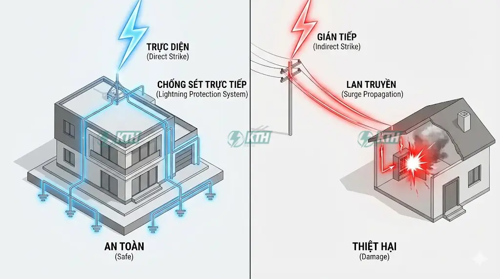 Hệ Thống Chống Sét Toàn Diện 2025: Báo Giá & Quy Trình Chuẩn TCVN 1 Hệ Thống Chống Sét Là Gì?