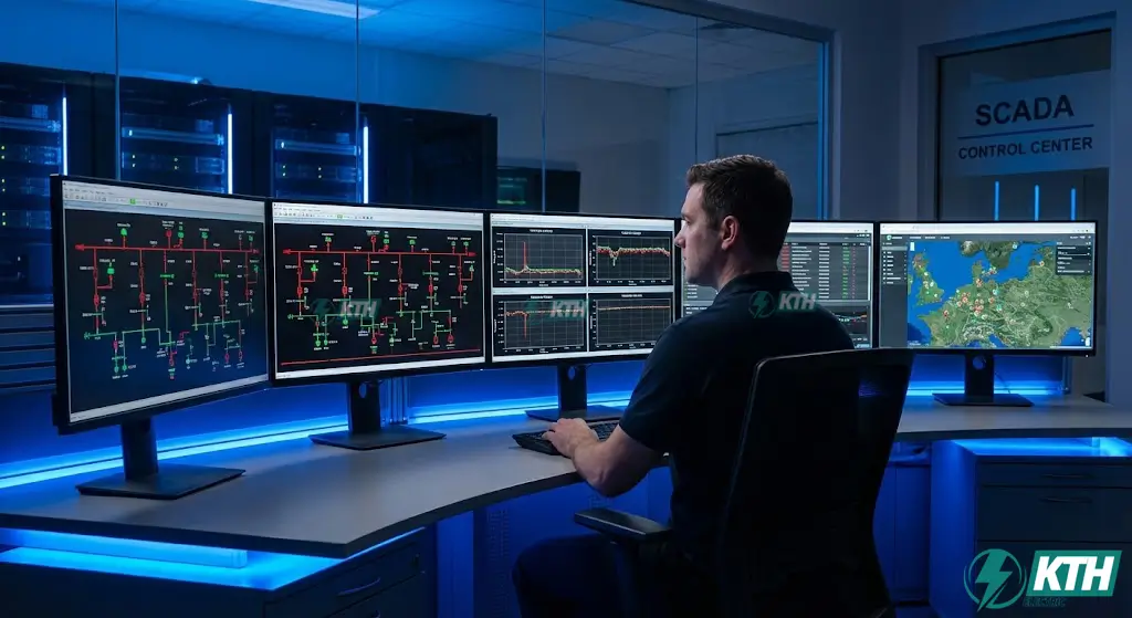 hệ thống scada trạm biến áp kỹ thuật số iec 61850