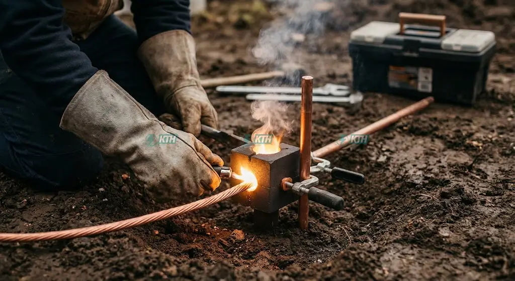 Hệ thống Tiếp địa (Earthing System) - Hàn hóa nhiệt & Cọc tiếp địa