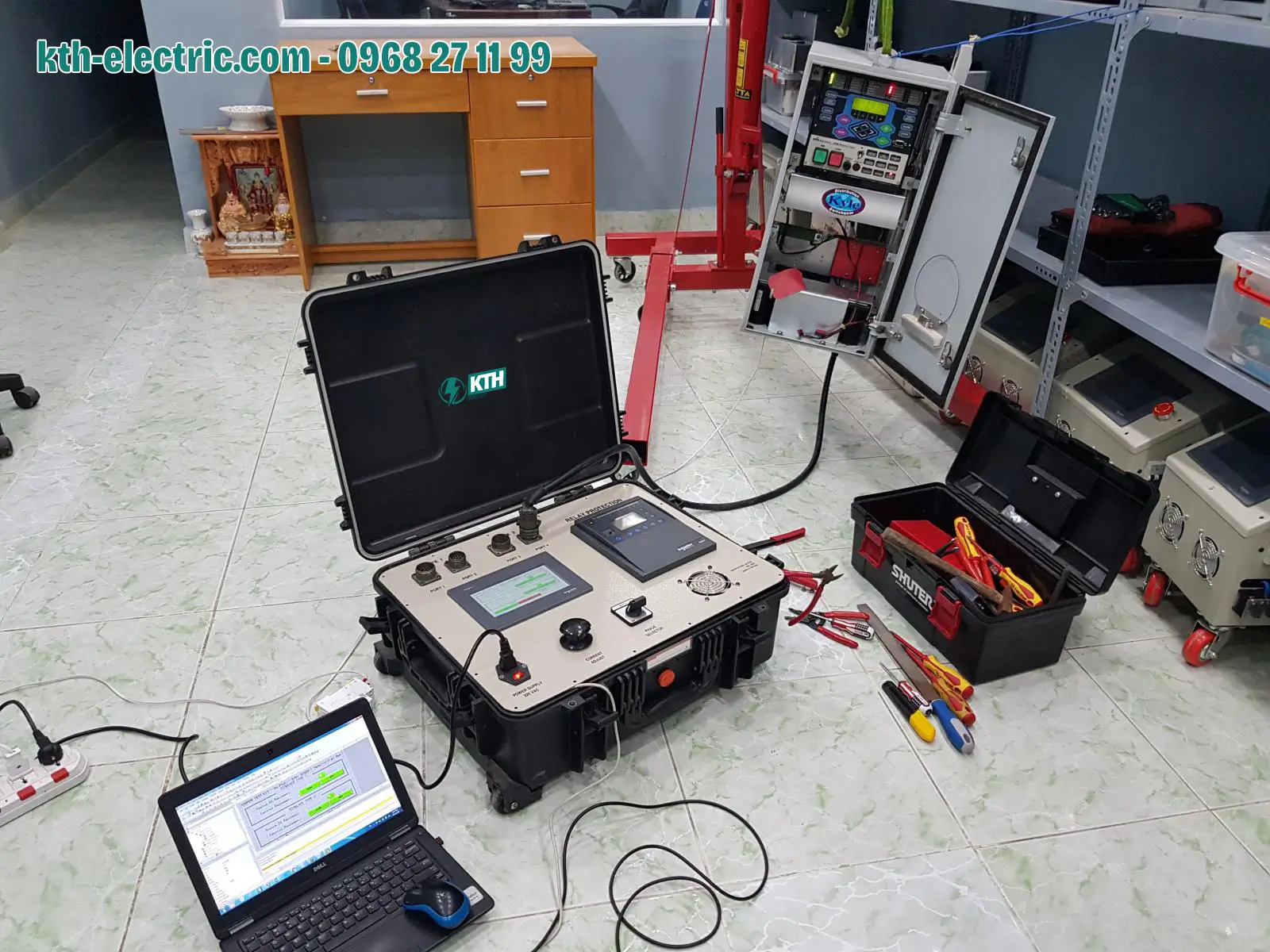 Hợp Bộ Thí Nghiệm Recloser Cooper