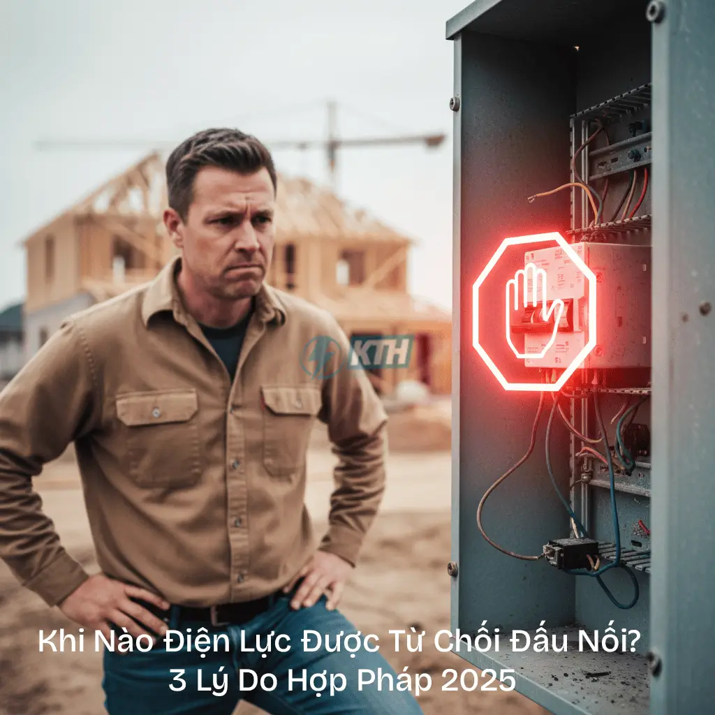 Khi Nào Điện Lực Được Từ Chối Đấu Nối