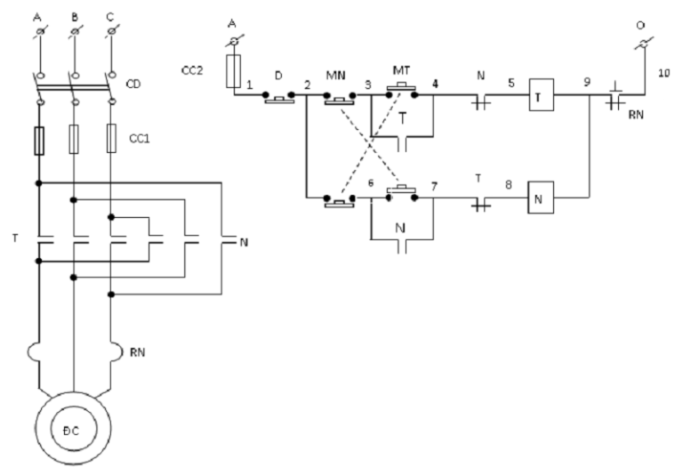 Mạch khởi động sao - tam giác (Star-Delta)