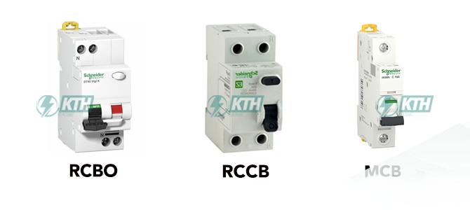 RCBO và MCB