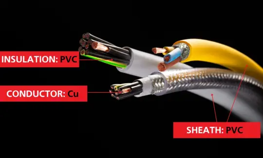 Cáp CVV (Cu/PVC/PVC) là gì?