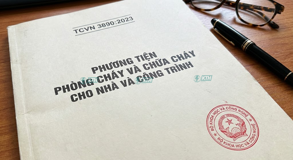 Ảnh chụp cận cảnh trang bìa tài liệu tiêu chuẩn quốc gia TCVN 3890:2023 bản gốc có dấu đỏ của Bộ Khoa học và Công nghệ.