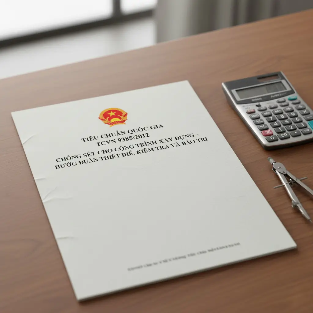 TCVN 9385:2012 - HƯỚNG DẪN THIẾT KẾ HỆ THỐNG CHỐNG SÉT