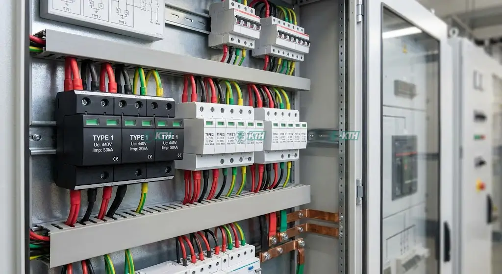 Thiết bị Chống sét lan truyền (SPD) trong Tủ điện