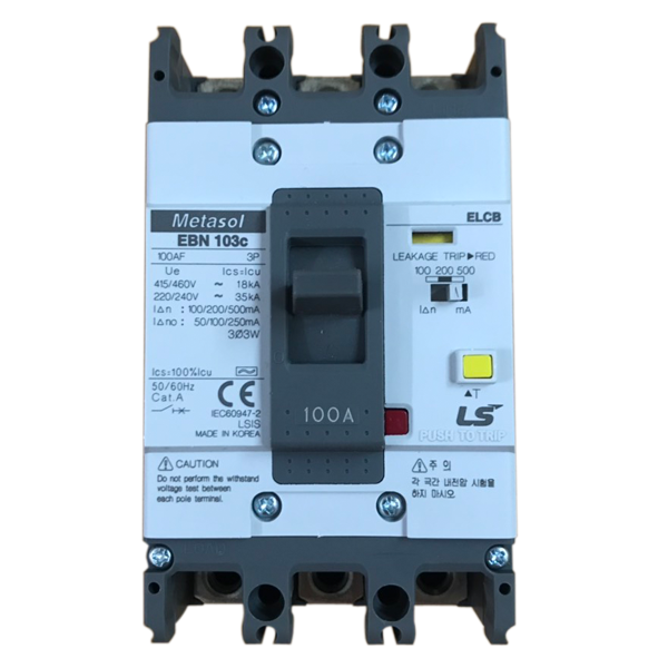 Các thông số kỹ thuật của Aptomat chống giật: