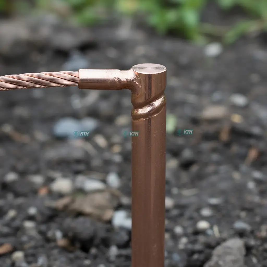 Mối hàn hóa nhiệt tiếp địa chống sét tiêu chuẩn quy định dưới 4 Ohm.