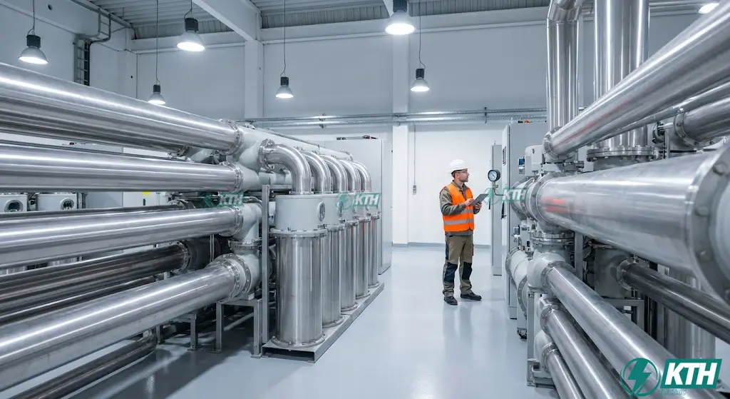 trạm biến áp gis trong nhà công nghệ khí sf6 cách điện