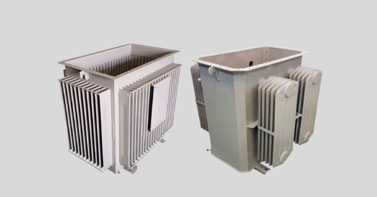 Vỏ máy máy biến áp