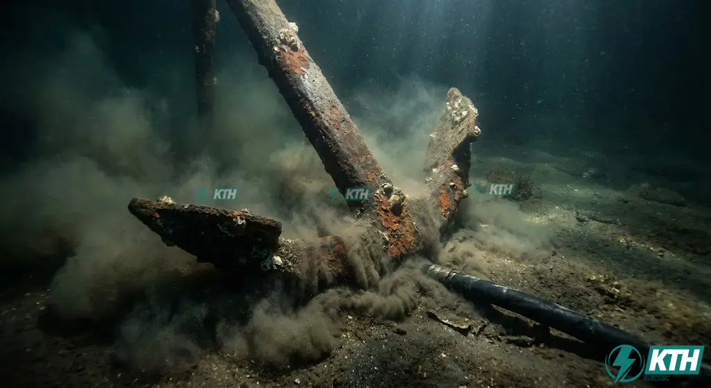 Nguy cơ đứt cáp quang biển do mỏ neo tàu bè thả trôi và hoạt động đánh bắt hải sản trái phép.