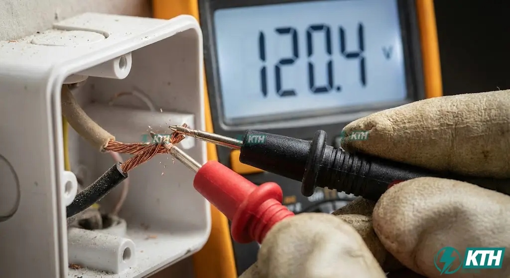 Hướng dẫn sử dụng đồng hồ vạn năng VOM đo thông mạch để dò tìm vị trí dây điện bị chập âm tường