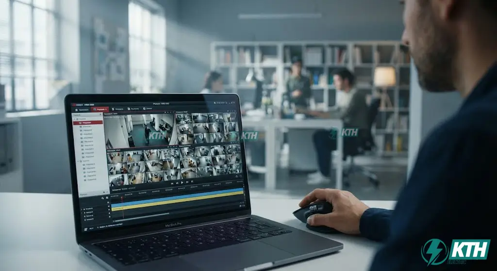 Cách sử dụng phần mềm iVMS-4200 trên máy tính để xem lại và trích xuất dữ liệu camera Hikvision nhanh chóng.