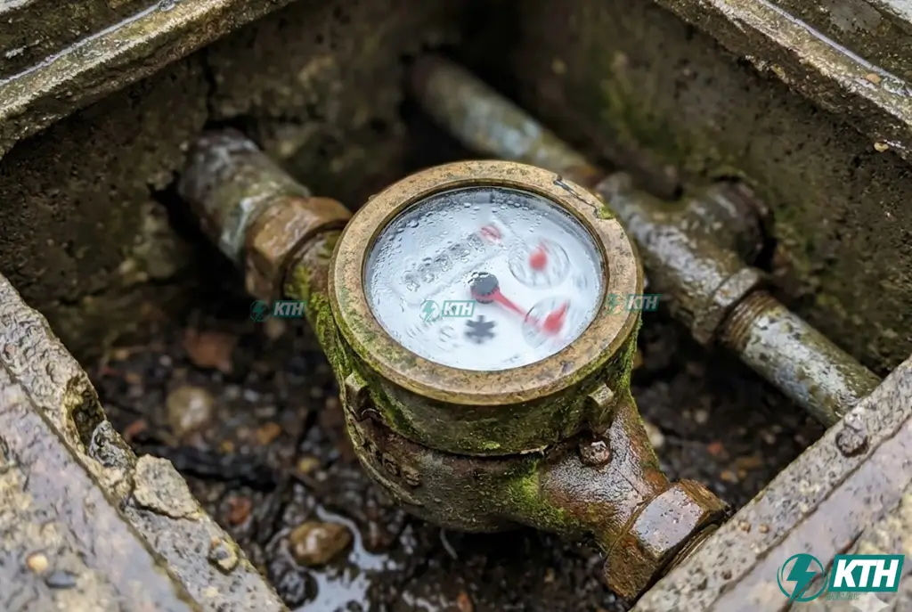 Cách kiểm tra đồng hồ nước quay liên tục do vỡ ống nước ngầm dưới nền nhà