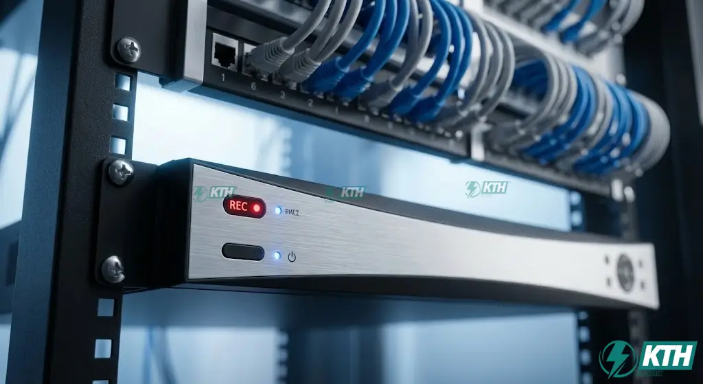 Hệ thống đầu ghi hình NVR lưu trữ dữ liệu camera an toàn bảo mật tránh bị trộm cắp dữ liệu.