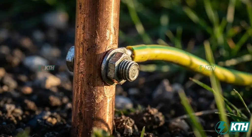 Thủ Tục Lắp Trạm Sạc Xe Điện Tại Nhà: Hướng Dẫn Kỹ Thuật & Pháp Lý 5 Hệ thống cọc tiếp địa an toàn chống giật cho trạm sạc xe điện với điện trở đất đạt chuẩn TCVN.