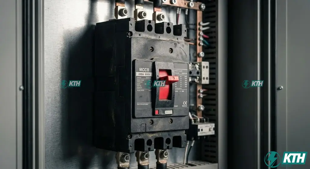 Hệ Thống Bảo Vệ Trạm Sạc EV: 3 "Lá Chắn" An Toàn Bắt Buộc (Chuẩn IEC) 3 Cầu dao tự động dạng khối MCCB Schneider bảo vệ quá tải cho tủ điện trạm sạc công suất lớn.