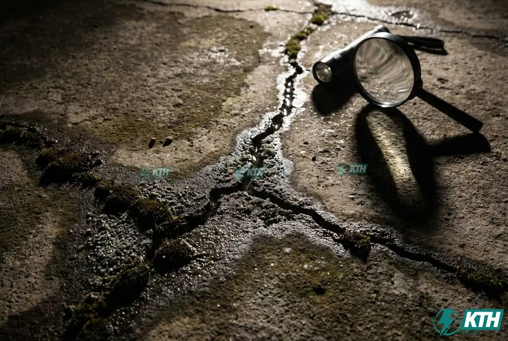 Nguyên nhân sân thượng bị nứt và thấm nước do sốc nhiệt và co ngót bê tông.