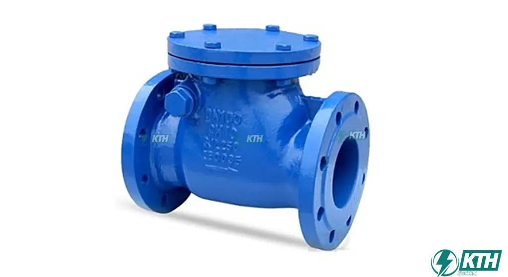 Van 1 chiều (Check Valve): Hoạt động một chiều, Cấu tạo, Ứng dụng 2 Van lá lật