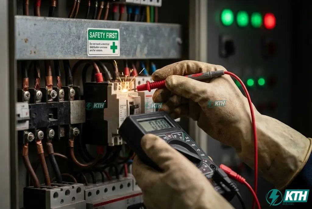 Quy trình kiểm tra an toàn điện và đo thông mạch tủ điện hạ thế tuân thủ quy chuẩn an toàn điện QCVN 01:2020/BCT.