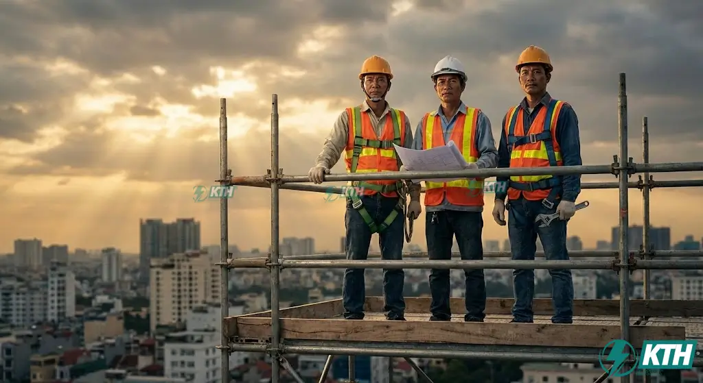 Tiêu chuẩn an toàn lao động trong sửa chữa cải tạo nhà ở.