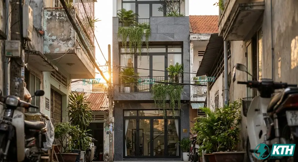 Quy trình sửa chữa cải tạo nhà ống trọn gói đẹp hiện đại.