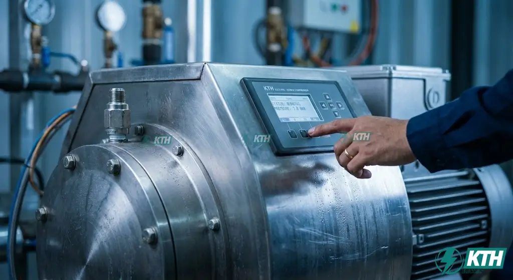 Cấu tạo máy nén trục vít (Screw Compressor) - thành phần quan trọng nhất quyết định hiệu suất trong cụm máy làm lạnh nước Chiller.