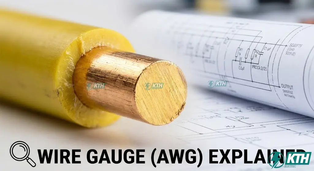 Cận cảnh tiết diện mặt cắt ngang của dây dẫn điện lõi đồng (Cu) 2.5mm2 bọc nhựa PVC cách điện, minh họa cho khái niệm tiết diện dây dẫn là gì.