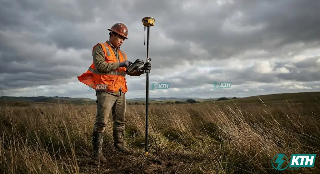 Hướng dẫn đo đạc khảo sát địa hình bằng công nghệ GPS RTK 2 tần số tại khu vực địa hình đồi núi phức tạp theo chuẩn TCVN.