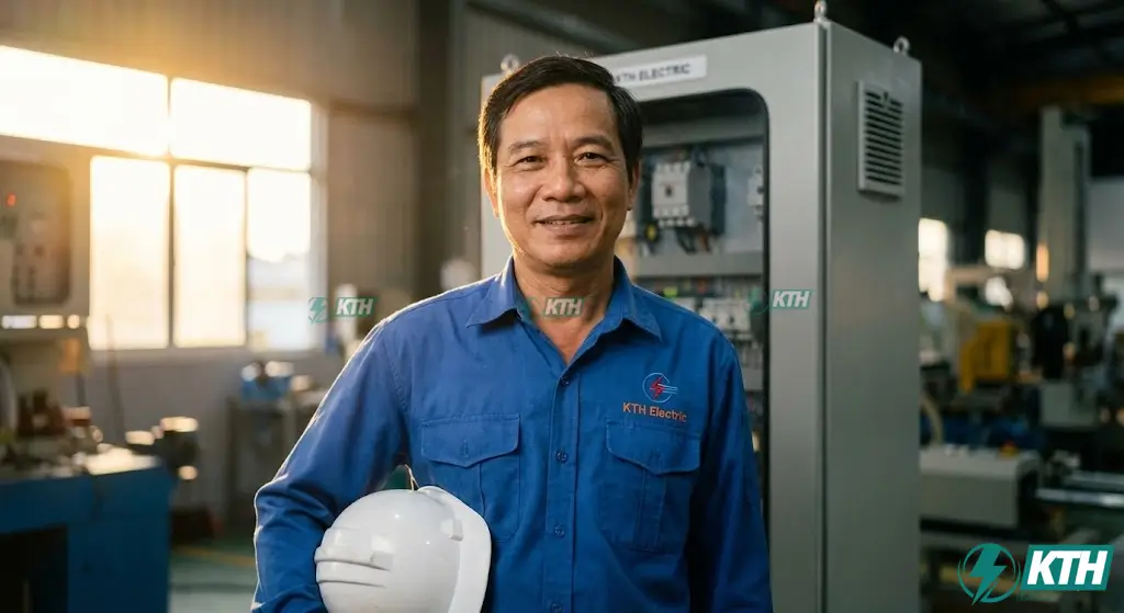 Chuyên gia kỹ thuật điện KTH Electric tư vấn giải pháp an toàn điện và phòng tránh hồ quang cho nhà máy.