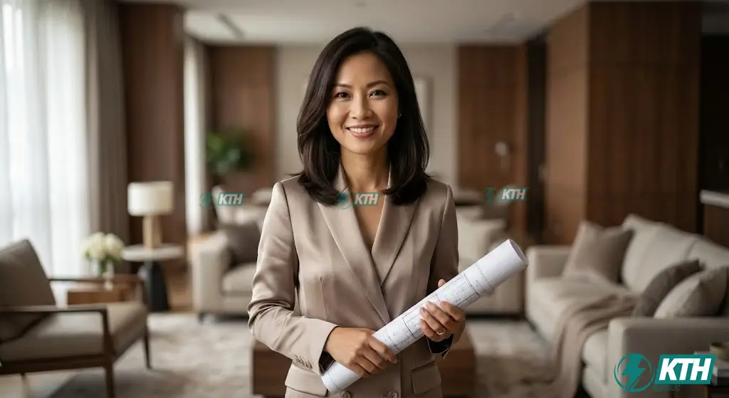 Chuyên gia tư vấn giám sát xây dựng KTH Electric hỗ trợ chủ đầu tư kiểm soát chất lượng công trình nhà phố biệt thự.