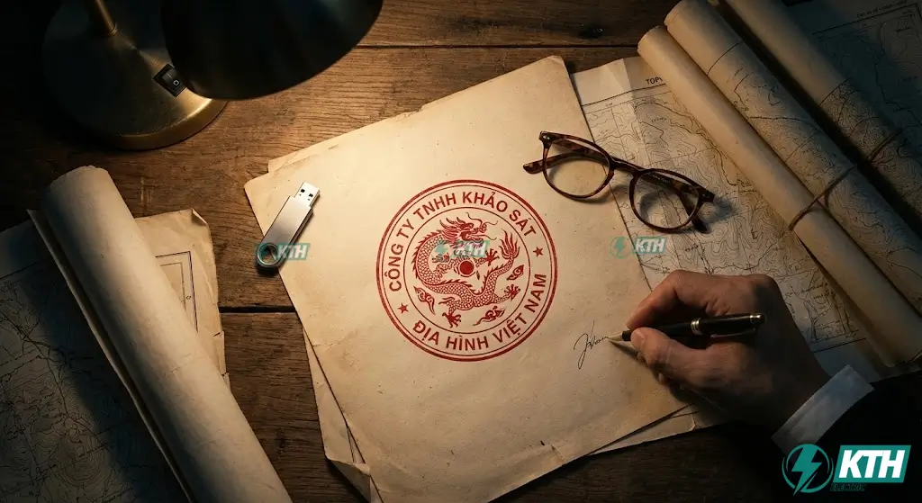 Báo Giá Khảo Sát Địa Hình 2026: Bảng Giá & Chi Phí Ẩn Cần Biết 4 Mẫu hồ sơ nghiệm thu khảo sát địa hình chuẩn pháp lý bao gồm bản vẽ hoàn công và file số hóa DWG.