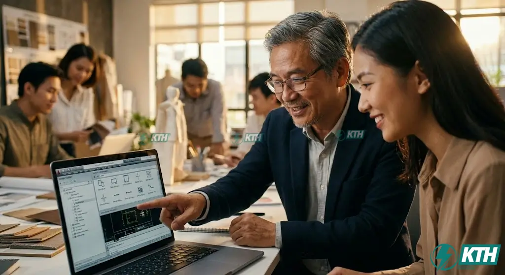 Hướng dẫn cách cài đặt thư viện Block điện vào AutoCAD bằng Tool Palettes và Design Center cho người mới bắt đầu.