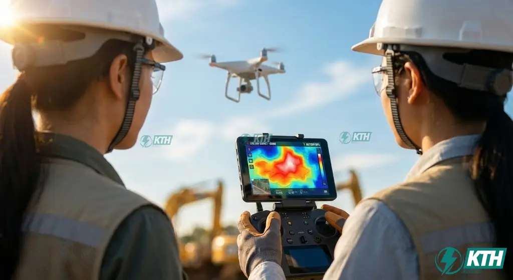 Ứng dụng Flycam UAV và công nghệ quét 3D LiDAR trong khảo sát địa hình lập bản đồ số hiện trạng dự án quy mô lớn.