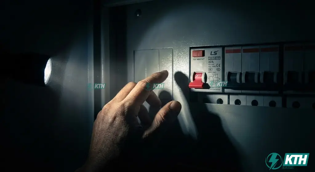 Aptomat chống giật RCBO tự động ngắt điện khi phát hiện sự cố rò rỉ hoặc quá tải hệ thống điện gia đình.