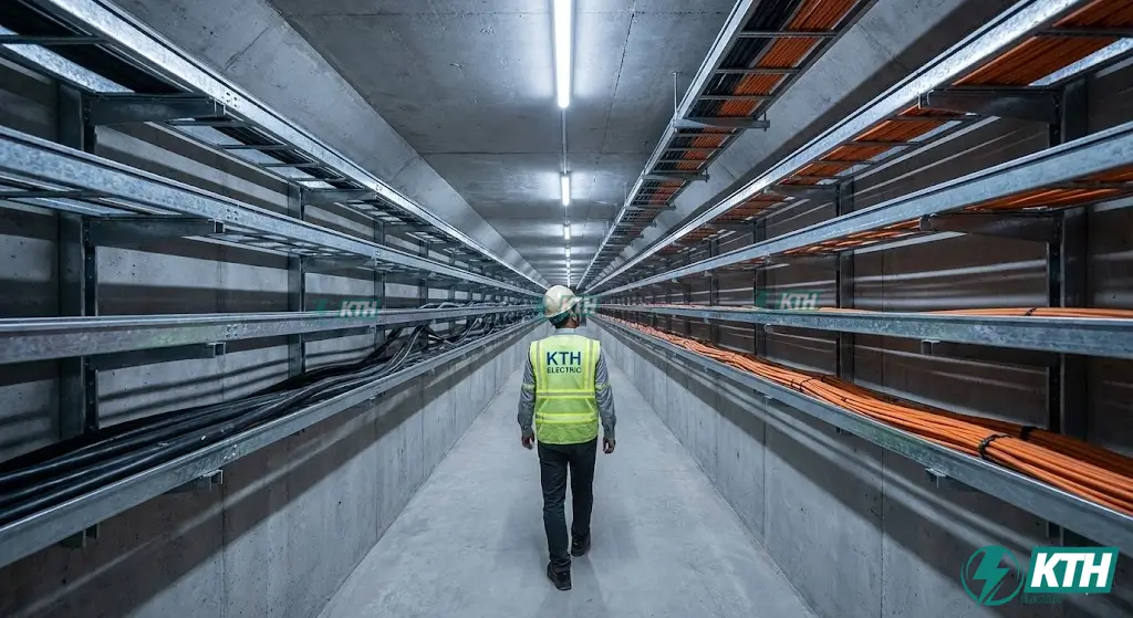 Hệ thống hào kỹ thuật và tuy-nen chứa cáp điện ngầm được thiết kế theo bộ quy chuẩn QCVN 07:2023/BXD mới nhất.